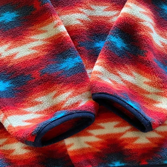 Patagonia Women’s Synchilla Snap-T Fleece Wild Desert Aztec Fleece - Picture 8 of 12